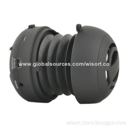 Hot Selling 3.5mm Portable Mini Bluetooth Hamburger Speakers with SIRI/Mic Function